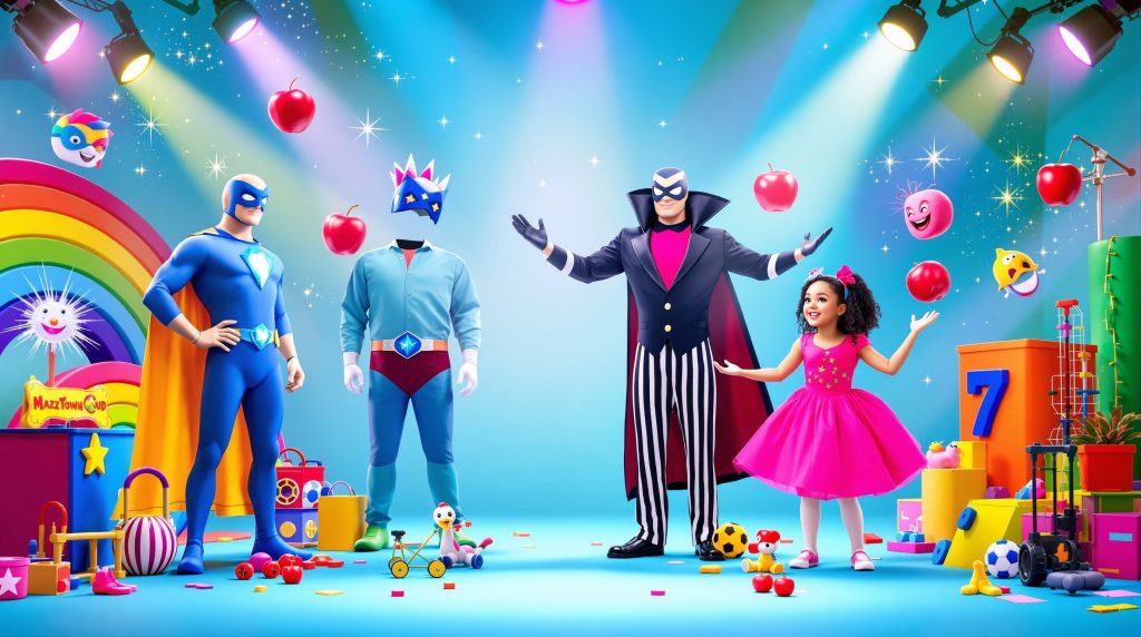 Medvirkende i Lazytown