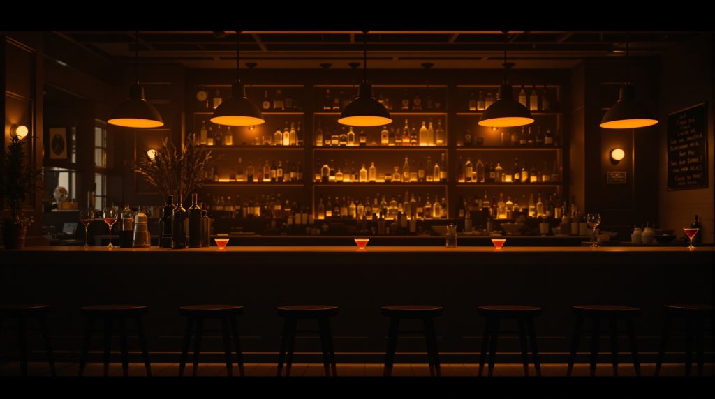 Medvirkende i Sams Bar