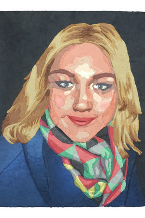 Portræt af Abby Elliott