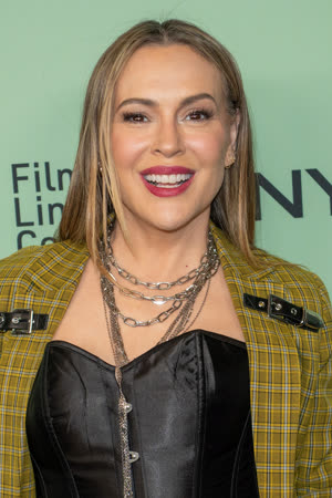 Portræt af Alyssa Milano