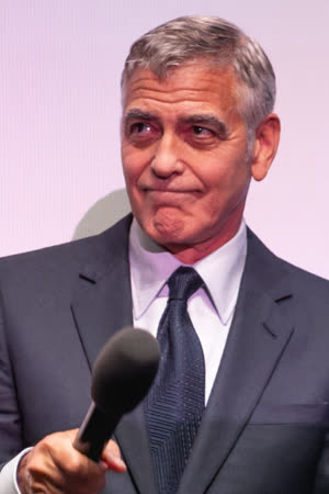 Portræt af George Clooney