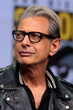 Portræt af Jeff Goldblum