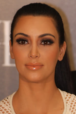 Portræt af Kim Kardashian