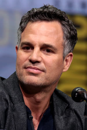 Portræt af Mark Ruffalo