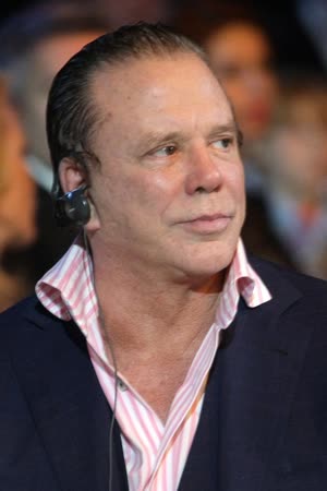 Portræt af Mickey Rourke