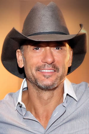 Portræt af Tim McGraw